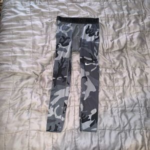 Nike Pro Combat camo tights